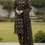 Unstitched Chunri Digital Printed Lawn Dress with Chiffon Dupatta