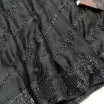 Chiffon Heavy Embroidered Spengle Work Saree (Unstitched)