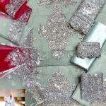 Heavy Embroidered Organza Dress with Organza Dupatta (Unstitched)