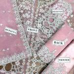 Luxury Embroidered with Cutwork & Handwork Organza Wedding Dress