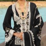 Chikankari Embroidered Lawn Dress with Dupatta