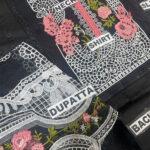 Chikankari Embroidered Lawn Dress with Dupatta