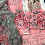 Heavy Embroidered Lawn Suit with Dupatta (Unstitched)