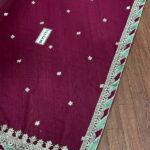 Luxury Chiffon Dress with Heavy Embroidery & Dupatta