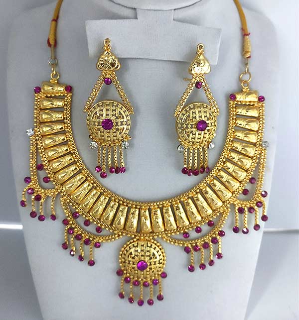 Golden Jewelry Set
