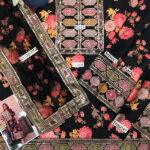 Shamoze Silk Heavy Embroidered Dress With Printed Silk Dupatta (Unstitched)