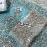 Heavy Embroidered NET Wedding Maxi Dress with Full 3D Handwork