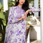 Luxury Lawn Embroidered Dress with Chiffon Dupatta (Unstitched)