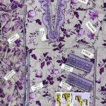 Luxury Lawn Embroidered Dress with Chiffon Dupatta (Unstitched)