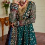 Chiffon Heavy Sequins Embroidered Dress with 4-Side Dupatta (Unstitched)