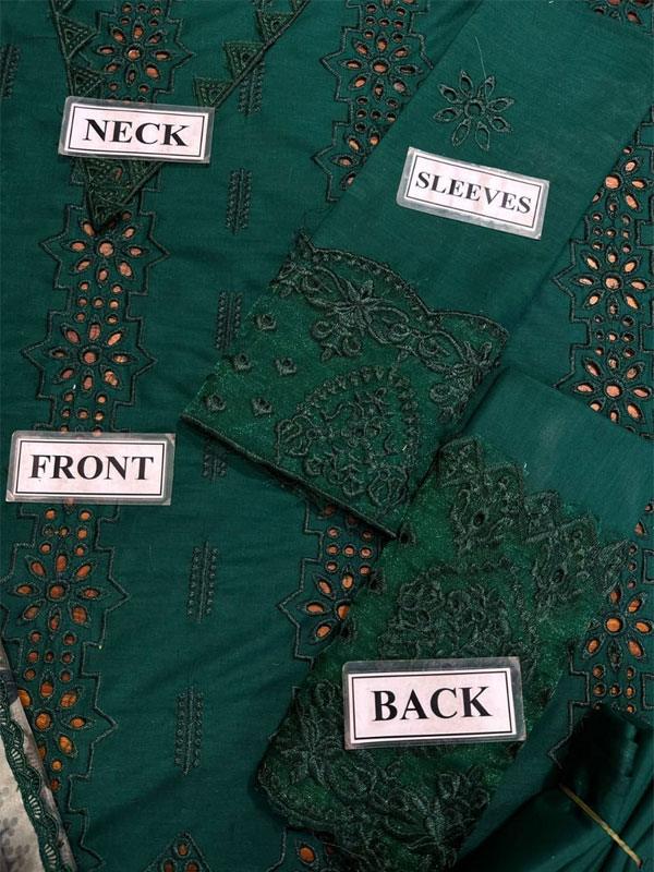 Luxury Chicken Kari Dress with Digital Silk Dupatta