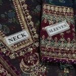 BAROQUE Chiffon Heavy Embroidered Dress with Digital Printed Sequins Dupatta (Unstitched)
