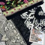 Lawn Embroidered All-Over Printed Dress with Chiffon Dupatta (Unstitched)