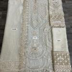 Luxury Maria B Chiffon Dress & Embroidered Dupatta