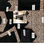 Chiffon Embroidered Black Maxi (Unstitched)