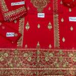 Luxury Chiffon 3-Piece Embroidered Suit