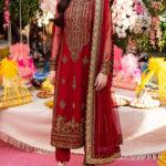 Luxury Chiffon 3-Piece Embroidered Suit