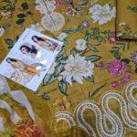 Digital Printed Embroidery Lawn Dress with Chiffon Dupatta (Unstitched)