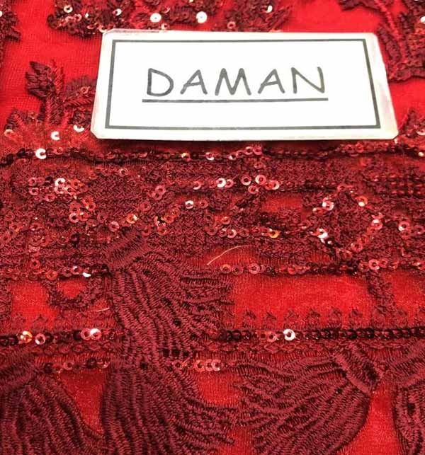 Heavy Embroidered Net Dress with Trouser & Dupatta
