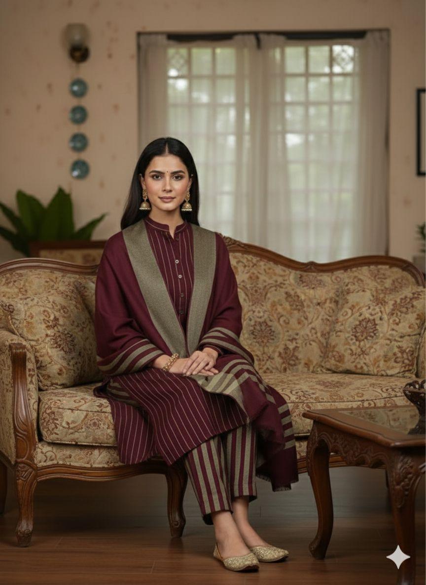 Winter Collection 2025 – 3-Piece Multani Khaadi Sussi Dress