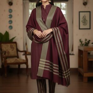 Winter Collection 2025 – 3-Piece Multani Khaadi Sussi Dress